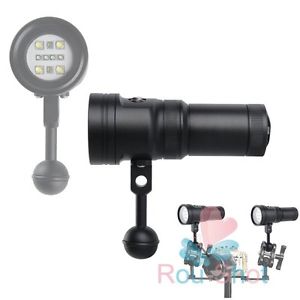 2400LM LED IPX-8 Waterproof Underwater Diving Flashlight Torch 100m/330ft 【UK】