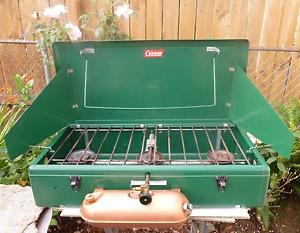 VTG*COLEMAN Camping Cook stove*3 Burner*426B*426 B*SQUEEKY MINT+*Outdoors*Obo !!