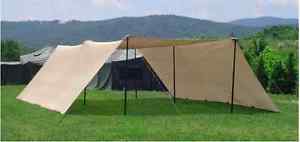 US Military Solar Shade System Type II Desert Tan Beige NEW