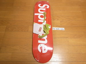 2008 Supreme Terry Richardson Kermit The Frog Box Logo Skate Skateboard Deck Red