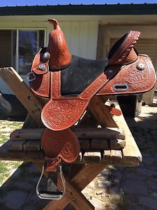 Tammy Fischer Treeless Barrel Saddle By Circle Y