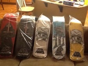 SDCC 2016 Exclusive Santa Cruz Star Wars Decks w/ bonus star wars shred board