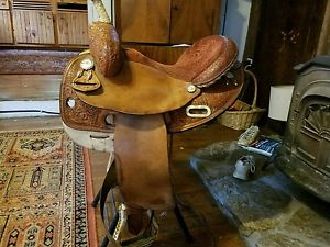 14in Circle Y Martha Josey barrel saddle