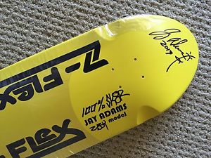 SIGNED Jay Adams Skateboard Z-Flex Pool Board Autograph Dogtown