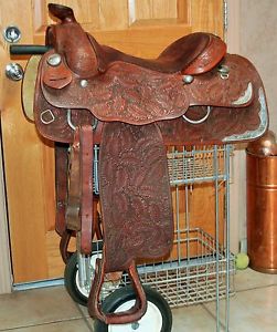 Western Blue Ribbon Show Saddle