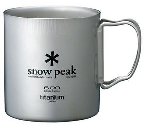 Snow Peak titanium Daburumagu 600 MG-054