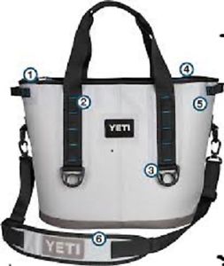 NEW YETI COOLER HOPPER 30 SOFT COOLER  WITH TAGS AND 3 YR WARRANTY