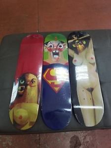 Supreme New York "George Condo" Decks Set of 3 Super Rare Brand New Art