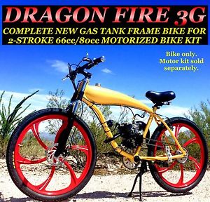 NEW 2017 BIKE FOR 48cc/66cc/80cc COMPLETE 2-STROKE MOTORIZED BIKE KITS