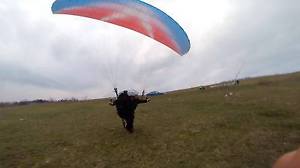 Windtech Kinetik 2007 Complete Paraglider Kit Glider Wing + Harness + Reresrve