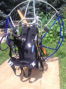 Paramotor, Paraglider hardly used