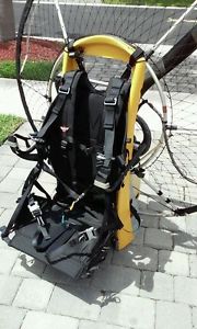 Lightweight PPG, paramotor, poweredparagliding backpack unit