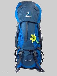 Deuter Damen Trekking Rucksack Aircontact 40 + 10 SL - arctic turquoise 50 L NEU