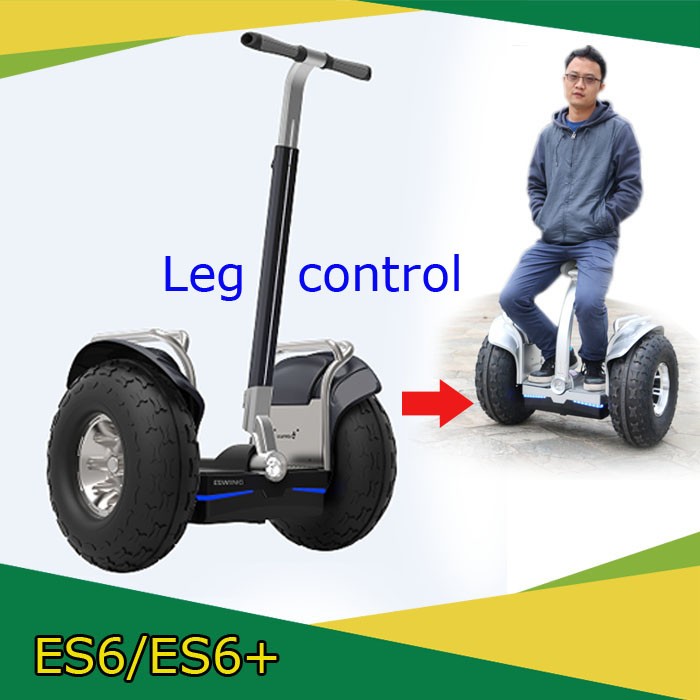 2016 NEWEST Design 19" Big Wheel Brushless Motor Electric Scooter With Samsung Battery