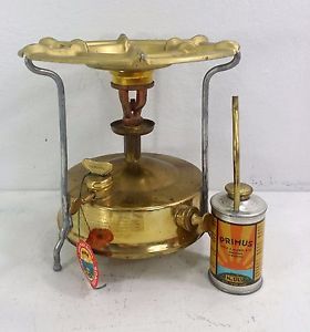 PRIMUS nr 1 & KEROSEN TIN CAMPING STOVE VINTAGE