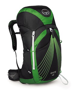 Osprey Exos 48 Pack-Basalt Black-Medium