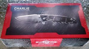 Surefire Edged Weapons EW-11 "Charlie" Folding Utility Knife - 154 CM Steel