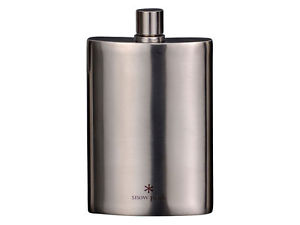 snow peak Japan Titanium Flask Skittle Medium Synthetic leather case included