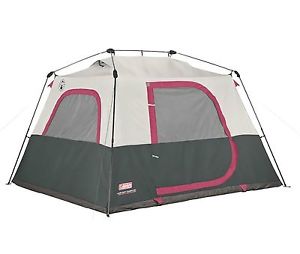 Coleman 6-Person Family Sized Waterproof Camping Instant Cabin Outdoor Tent