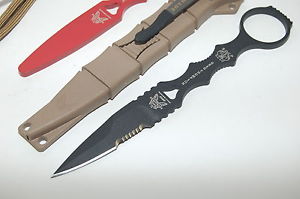 Benchmade SOCP Dagger+Trainer 440C Stahl Neck Knive