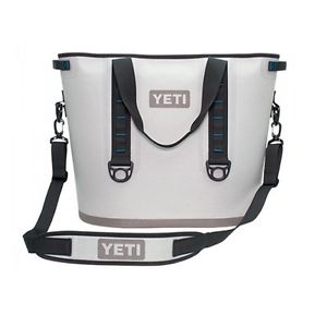 YETI Hopper 40 Cooler Tote Grey Blue