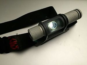 Surefire Minimus headlamp - rare silver, warm white infinitely adjustable