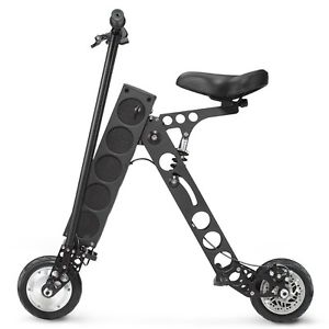 URB-E Black Label Electric Folding Scooter Top Speed 15 MPH Ships In 1-2 Months