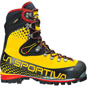 La Sportiva Nepal Cube GTX Mountaineering Boot - Men's Yellow/Black 42.0