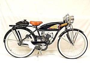 66/80cc COMPLETE DIY MOTORIZED BIKE KIT STEEL Bicycle Indian Vintage Style Bike