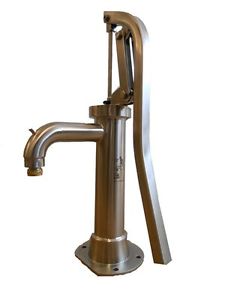 Bison Pumps  Stainless Steel Shallow DEEP Well Emergency Manual Water Hand Pump