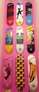 ALIEN WORKSHOP ANDY WARHOL COMPLETE 10 DECK SET