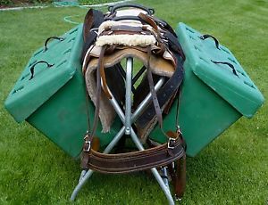 Complete Decker Pack Saddle Set - High Country Bear Proof Panniers, Pad & Cinch