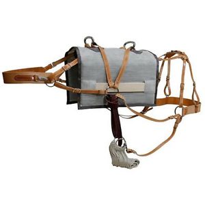 Outfitters Supply Pack Saddle Decker Polymer TrailMax Brown WPS460