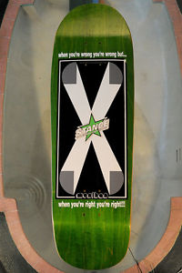 Death Box NOS Ryan Monighan X "SC" X. Color, Green