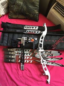 RH Recurve Hoyt Bow, F7 Limbs, F4 Limbs, Formula Excel, Recurve Bow Fullset