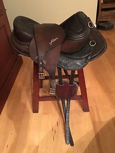 19" Freeform Freewest Saddle- Brown