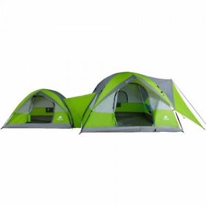 Ozark Instant Double Villa 8 Person 2 Room Cabin Tent Trail Outdoor Camping NEW