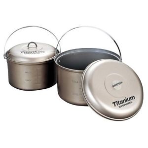 Evernew Titanium Ns Pot 5.8L w/  Handle