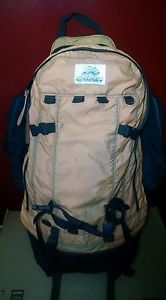 VINTAGE~GREGORY MT BROWN LABEL~INTERNAL FRAME BACK PACK w/KIDNEY BAGS~SIZE LARGE