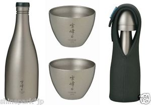 Snow Peak Titanium SAKE Sets TW-540, TW-020 2pcs, UG-540 Outdoor Hiking Japan