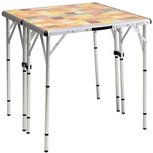 Coleman Table Portable Lightweight 4-In-1 Design Mosaic Patio Outdoor Camping