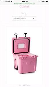 Lauren James Pink Lit Cooler