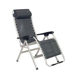 Crespo Aluminium Recliner Chair (Anthracite)