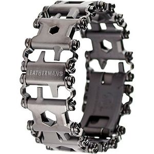 Leatherman Tread Bracelet - The Travel Friendly Wearable Multi-Tool Black