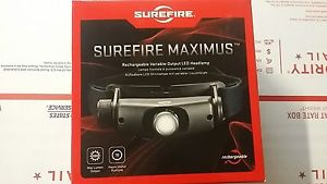 Surefire Maximus Variable Output LED Headlamp 500 Lumens Rechargeable NIB.