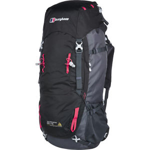 Berghaus Wilderness 65 Plus 15 Mens Rucksack Hiking - Black Carbon One Size