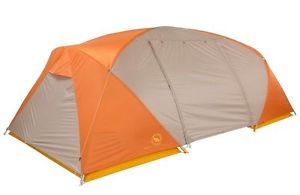 Big Agnes Wyoming Trail 4 Tent: 4-Person 3-Season Orange Fog/Footprint Brand New