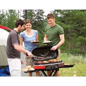 Gril For Tailgating Camping Propane 20,000 BTUs Coleman Road Trip LXE Camping