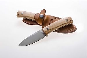 LionSteel M4 Olive Böhler M390 Pulverstahl Jagdmesser Bushcraft Brotzeitmesser