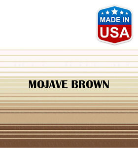 16' RV Awning Replacement Fabric for A&E, Dometic (15'3") Mojave Brown